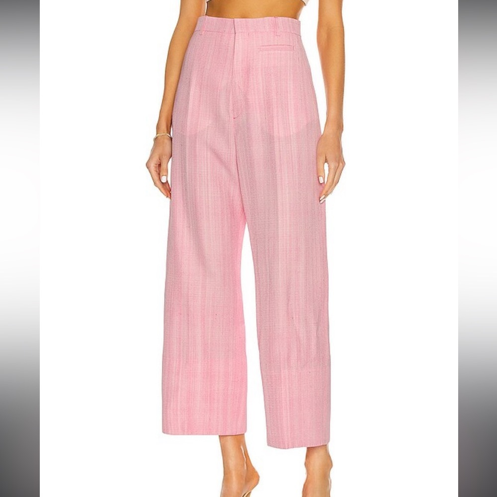 JACQUEMUS Le Pantalon Santon in Light Pink